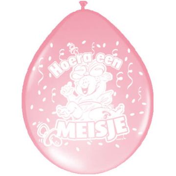 Ballon geboorte meisje