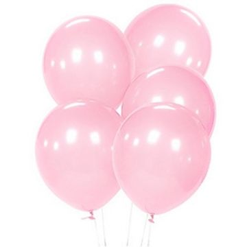 Ballon licht roze 100