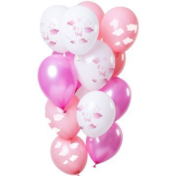 Ballonnen geboorte Meisje 