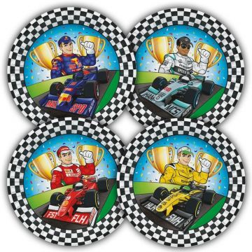 Formule 1 bordjes race