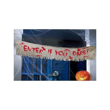 Enter if you Dare banner,