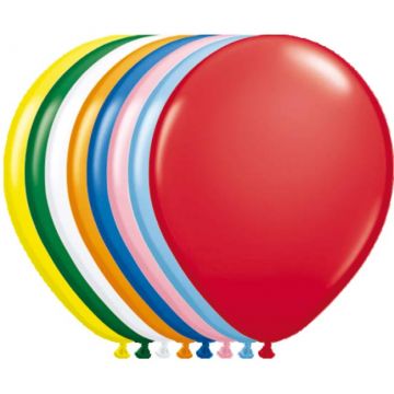 Ballon assorti gekleurd metallic