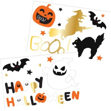 Raamstickers halloween