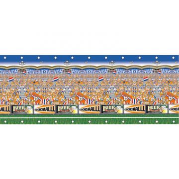 Oranje Voetbal stadion muurdecoratie