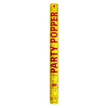 Party popper goud groot , 57 cm