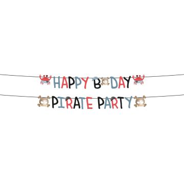 Piraten feestje HB slinger, 1.5 m