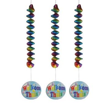 Welkom Thuis Hangdecoratie, 3st