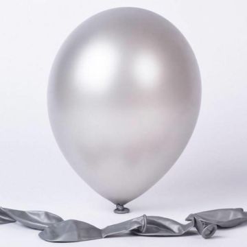 ballon zilver metallic