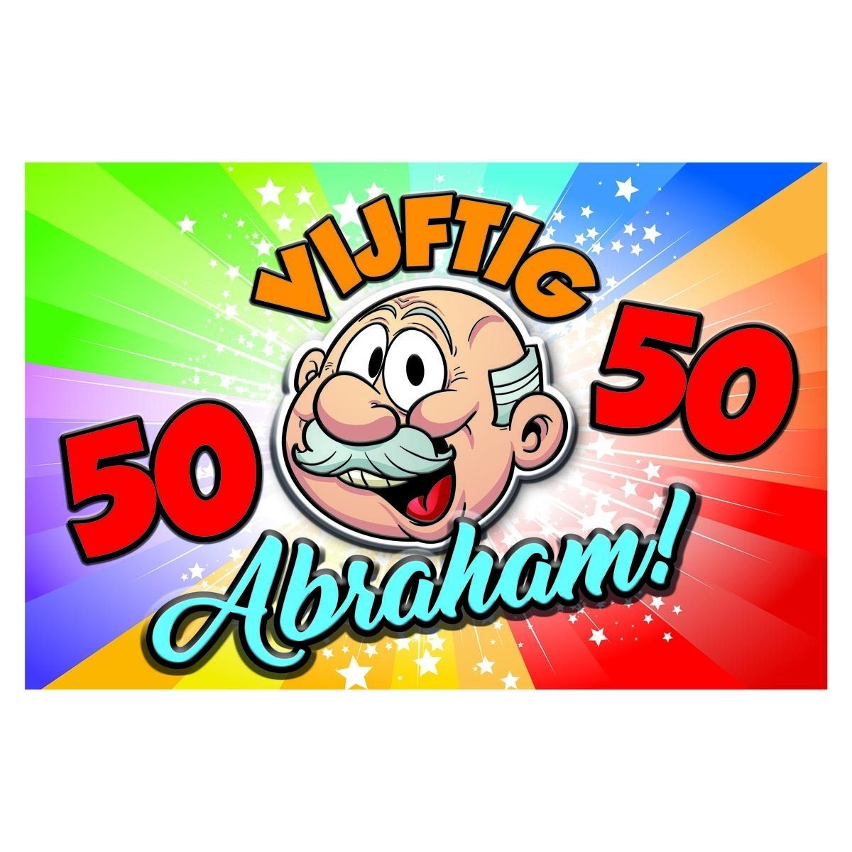 Theoretisch de jouwe Prooi Versiering Abraham 50 jaar verjaardag koop je bij - Heelveelfeest.nl