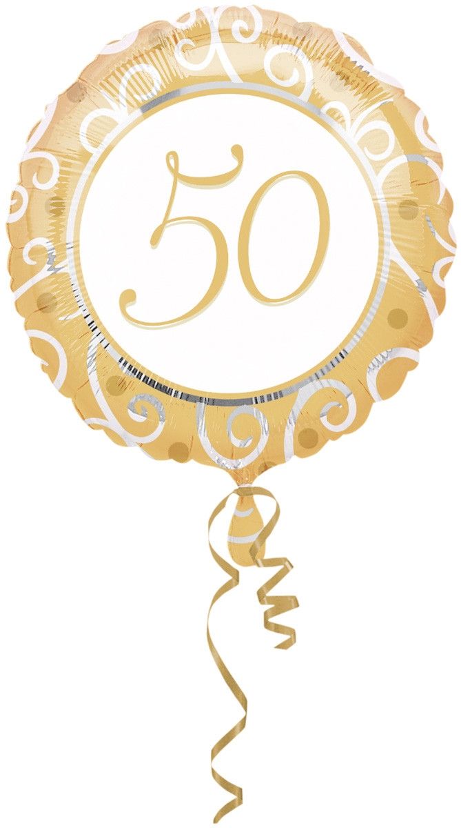 Weigeren de jouwe Besmettelijk Folieballon 50 jaar getrouwd