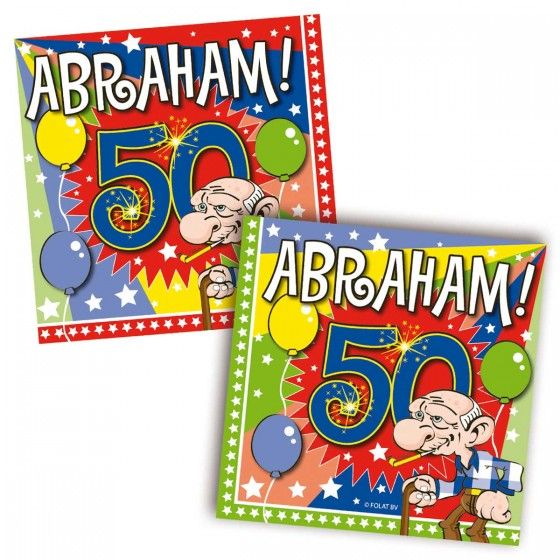 Echt vitamine Ruïneren Versiering Abraham 50 jaar verjaardag koop je bij - Heelveelfeest.nl